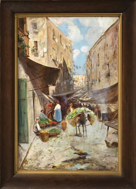 Oscar Ricciardi — Scena di mercato